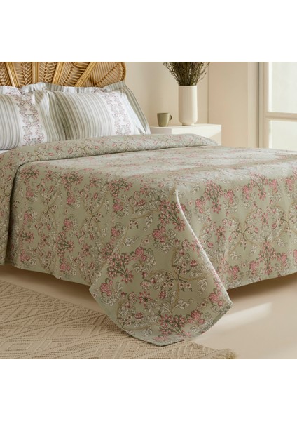 Empres %100 Pamuk Çift Kişilik Pike Takımı Adaçayı modelleri