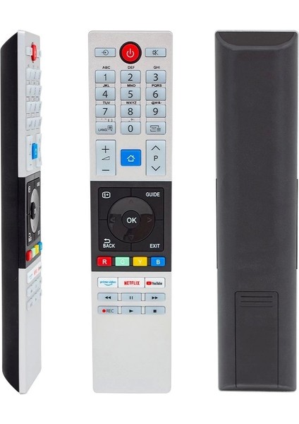 Toshıba CT-8543 Netflıx-Prıme Vıdeo-Youtube Tv Tuşlu Lcd-Led Tv Kumanda (4887)