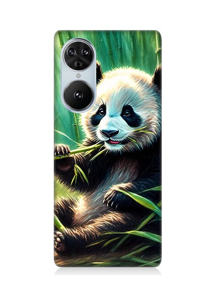 Reeder S19 Pro S Edge Uyumlu Panda Yaprak Desenli Silikon Kılıf