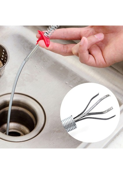 B Tarzı Tıkanıklık Temizleme Araçları Drae Metal Esnek Yay Lavabo Yılanı Tıkanıklık Saç Kir Giderici Mutfak Banyo Tesisat Temizleme Aracı (Yurt Dışından) fiyatları