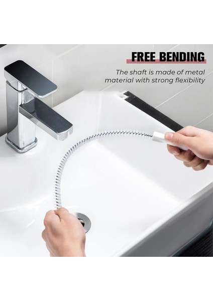 2 Adet Tarzı Banyo Mutfak Için Pratik Ev Tuvalet Tıkanıklık Temizleme Fırçası Kanalizasyon Saç Tutucu Temizleyici Aracı (Yurt Dışından) fiyatları