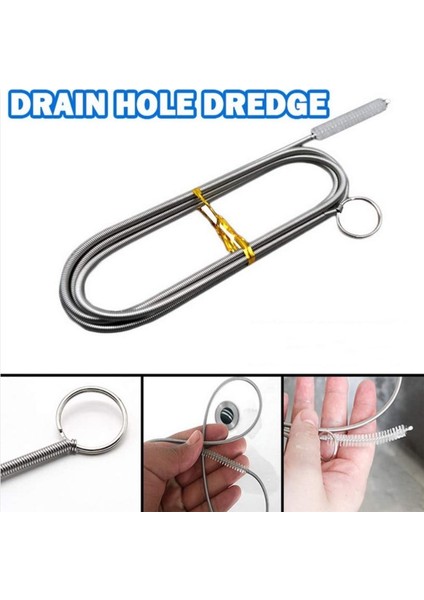 Tarama Aracı Stili Buzdolabı Tahliye Deliği Tıkanıklık Giderme Temizlik Seti Esnek Buzdolabı Fırça Su Drenaj Aracı Temizlik Fırçası (Yurt Dışından)