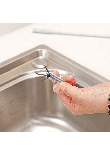 60CM Tarzı Esnek Yaylı Boru Temizleme Aracı Saç ve Çöp Toplama Kavuğu ile Bükülebilir El Sıkıştırılabilir Lavabo Mutfak Temizleme Aracı (Yurt Dışından) fırsatları