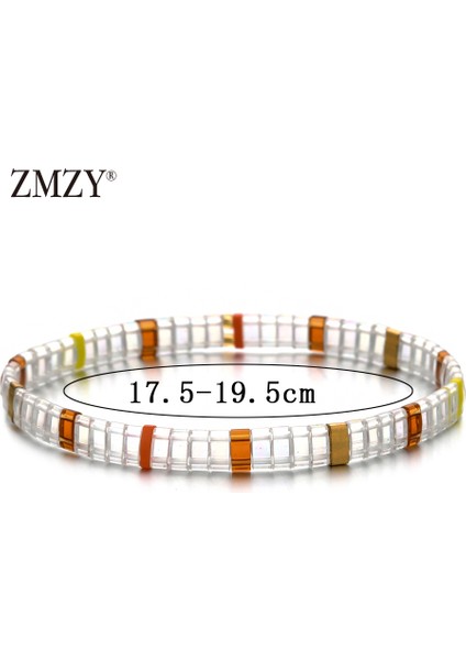 HGSL002-4 Zmzy Lüks Yeni Boncuk Bilezik Kadınlar Bohem Takı Miyuki Bilezik Erkekler Vintage Takı Boho Tila Boncuk Bilezik Mujer Filament (Yurt Dışından)