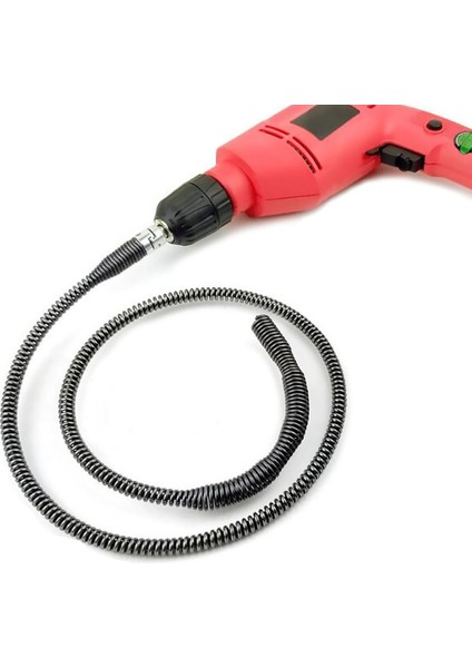 Lavabo Temizleyici Kanal Temizleme Aracı Profesyonel Boru Temizleme Aracı M Elektrikli Matkap Bağlantısı Ev Aksesuarları (Yurt Dışından)