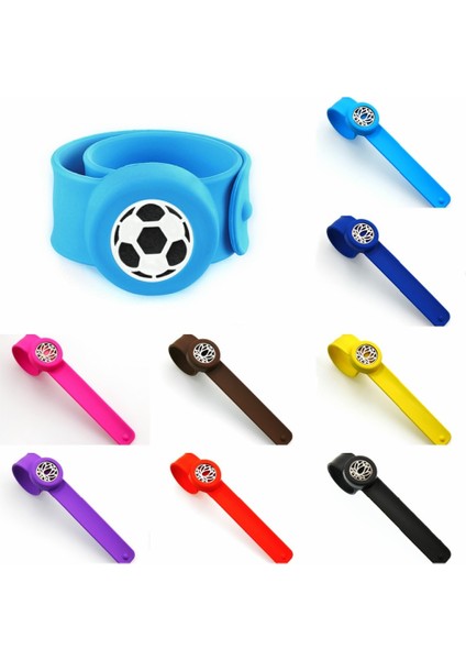 Sarı Renk Bant Stili PC067 Çocuklar Için 25MM Silikon Toka Bilezik Kolye Yapımı Koldan Koldan Difüzör Aroma Kilit Esansiyel Yağ Ayarlanabilir Bilezik (Yurt Dışından) fırsatları