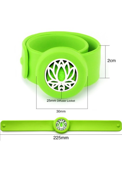 Turuncu Renk Stili PC012 Çocuklar Için 25MM Silikon Toka Bilezik Kolye Yapımı Koldan Koldan Difüzör Aroma Kilit Esansiyel Yağ Ayarlanabilir Bilezik (Yurt Dışından) indirimleri