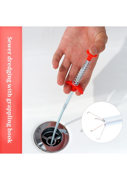 0,6 M Stili Kanal Boru Temizleme Çöp Yakalama Aracı Klozet Tıkanıklık Giderici Temizlik Aracı (Yurt Dışından) modelleri