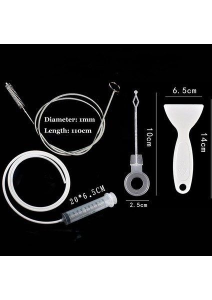 5 Adet Set Stili Buzdolabı Tahliye Deliği Tıkanıklık Giderici Temizlik Seti Temizlik Fırçası Esnek Buzdolabı Temizleme Fırçası Su Tahliye Aracı (Yurt Dışından)