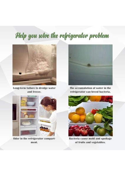 5 Adet Set Stili Buzdolabı Tahliye Deliği Tıkanıklık Giderici Temizlik Seti Temizlik Fırçası Esnek Buzdolabı Temizleme Fırçası Su Tahliye Aracı (Yurt Dışından) indirimleri