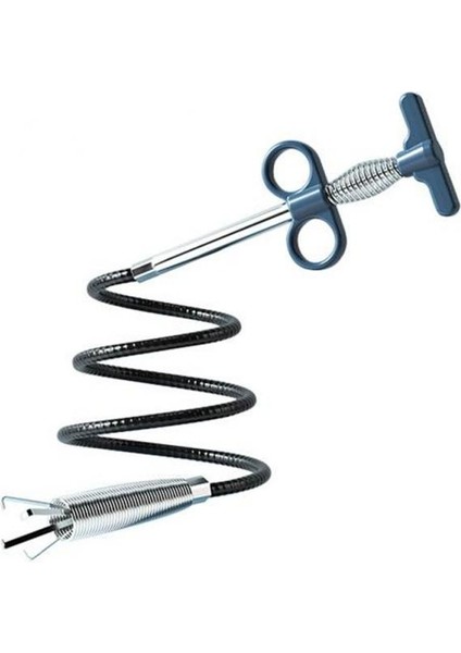 60CM Gri Stil Lavabo Saç Tıkaç Temizleyici Kanal Fırçası - Tıkanıklık Giderici Kanal Temizleme Aracı (Yurt Dışından) indirimleri