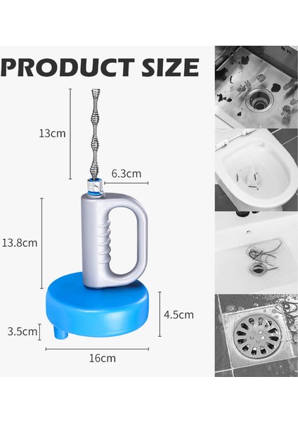 Drae Tıkanıklık Temizleyici Lavabo Kanalizasyon Tıkanıklık Yayı Mutfak Lavabo Tıkanıklık 3m El Koluyla Basınçlı Tıkanıklık Aracı (Yurt Dışından) fırsatları