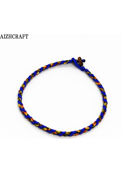 Y17CM Tarzı Pas Kırmızısı Aızhcraft 31 Renkli Budist Aşk Şanslı Kolye Tibet Bilezikleri Kadınlar Için Erkekler Doğal Taş El Yapımı Takı Himalaya Şambhala (Yurt Dışından)