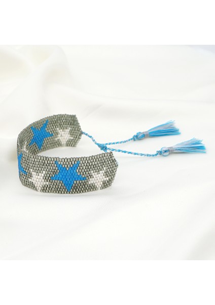 M-B0088-A GO2BOHO Meksika Takı Miyuki Bilezik Boho Bilezik Kadın Erkek El Yapımı Dokuma Yıldız Pulseras Mujer Femme Hediye (Yurt Dışından)