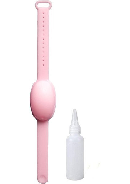 WL0904 Yetişkin Çocuk Sıvı Bileklik El Pompası Dezenfektan El Dezenfektanı Dispenser Bilezik Bilezik El Dezenfektanı Silikon Bilezik (Yurt Dışından)