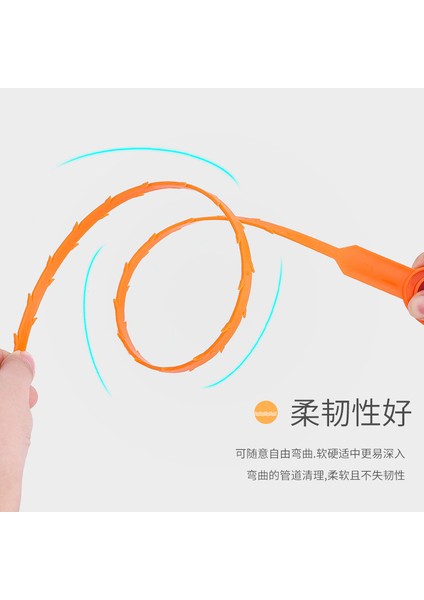 51 cm Temizleyici Çubuk Tıkanıklık Giderici Kanal Tıkanıklık Temizleme Yay Boru Saç Tıkanıklık Aracı Mutfak Lavabo Temizleme Kanca Banyo Aksesuarları (Yurt Dışından) modelleri