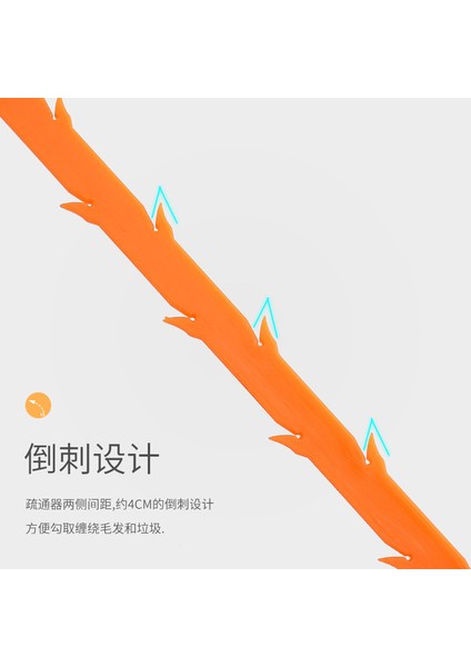 51 cm Temizleyici Çubuk Tıkanıklık Giderici Kanal Tıkanıklık Temizleme Yay Boru Saç Tıkanıklık Aracı Mutfak Lavabo Temizleme Kanca Banyo Aksesuarları (Yurt Dışından) fırsatları