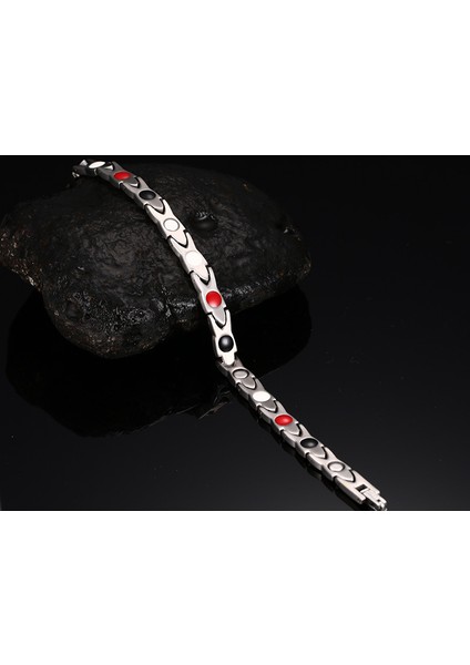 Altın Rengi Tobılo Altın Rengi Titanyum Sağlık Manyetik Bilezik Bilezik Kadın Bayan Kız Arkadaş Çiftler Moda Takı (Yurt Dışından) fırsatları