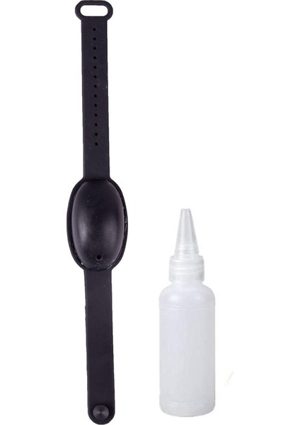 WL0901 Yetişkin Çocuk Sıvı Bileklik El Pompası Dezenfektan El Dezenfektanı Dispenser Bilezik Bilezik El Dezenfektanı Silikon Bilezik (Yurt Dışından)