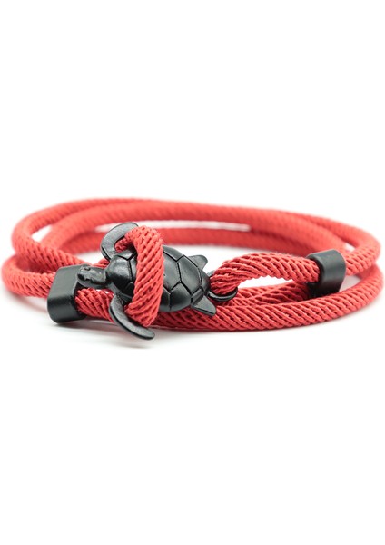 Gri Moda Erkek Bileklik Yüksek Milan Iplik Bilezik Kırmızı Hombre Yaratıcı Boynuzu Hayatta Kalma Bileklik Hediye Ona Pulseira (Yurt Dışından) modelleri