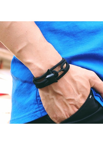 Bla Köpekbalığı Sarı Moda Manta Bileklik Erkek Ayarlanabilir Halat Bileklik Sarma Bilezik Hediye Ona Hayatta Kalma Kol Düğmesi Kuyruk Köpekbalığı Bilezik (Yurt Dışından) modelleri