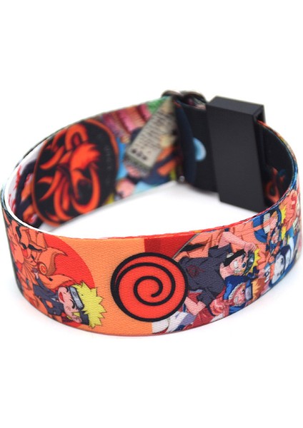 Naruto Uzumaki Narutos Bilekliği Erkekler Japon Anime Aksesuarları Klasik Bilezikler Karikatür Takılar Cool Kol Bandı Hediye (Yurt Dışından)