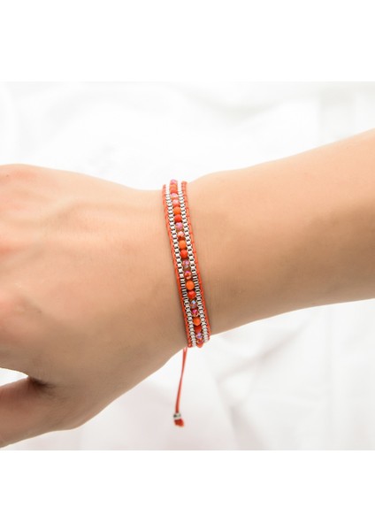 BZ145 19 Tiramisu Boncuklu El Yapımı Şanslı Ip Bileklik Kadın Ayarlanabilir Moda Şans Takı Aksesuarları (Yurt Dışından) modelleri