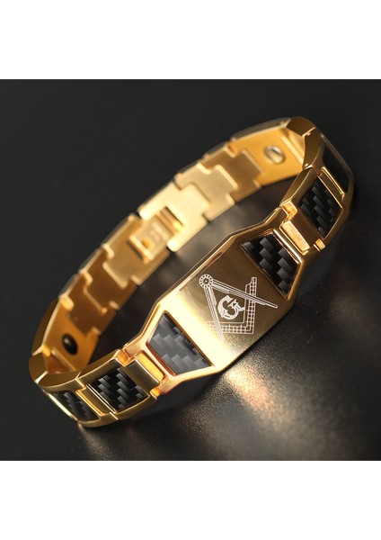 21.5cm Tarzı Çelik Rengi Erkekler Çelik Manyetik Terapi Iyileştirici Bilezik Biyo Manyetik Sağlık Bakımı Bilezik Ağrıyı Hafifletir Anti Bileklik Hediye (Yurt Dışından) fırsatları