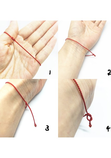 24-26CM Tarzı Kırmızı ve Buff Aızhcraft Estetik Tibet El Yapımı Ince Örme Halat Bilezik Kadın Erkek Sevgi Şans Düğün Takı Himalaya Hediye Boho (Yurt Dışından) fırsatları