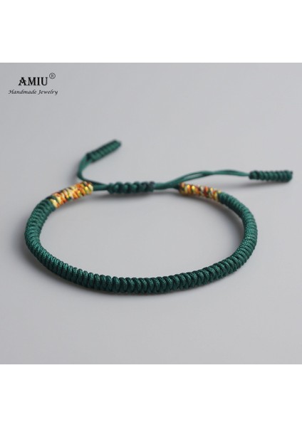No.6 Boyutu Amıu 41 Renk Tibetli Budist Aşk Şanslı Charm Tibet Bilezikler ve Bilezikler Kadınlar ve Erkekler Için El Yapımı Düğümler Halat Budda Bileklik (Yurt Dışından)