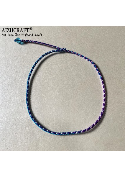 18-20CM Tarzı Renkli 2 Aızhcraft Estetik Tibet El Yapımı Ince Kırmızı Ip Bileklik Kadın Erkek Aşk Şans Düğün Takı Himalaya Hediye (Yurt Dışından)