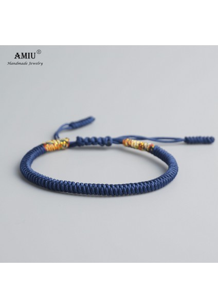 No.26 Boyutu Amıu 41 Renk Tibetli Budist Aşk Şanslı Charm Tibet Bilezikler ve Bilezikler Kadınlar ve Erkekler Için El Yapımı Düğümler Halat Budda Bileklik (Yurt Dışından)