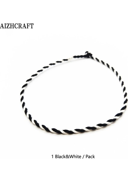 S17-19CM Stili Pas Kırmızısı Aızhcraft 17 Renk Çift Renkli Tibetli Budist Aşk Şans Bileklik ve Ayak Bilezikleri Kadın Erkek Halat Takı Himalaya Hediyesi (Yurt Dışından)