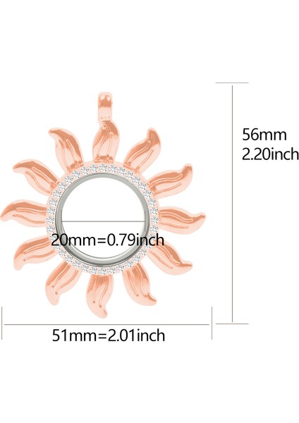 L203-GÜL Altın Kadınlar Için Siyah Deri Bilezikli Cam Hafıza Medallion Fotoğraf Kilitli Kolye (Yurt Dışından)