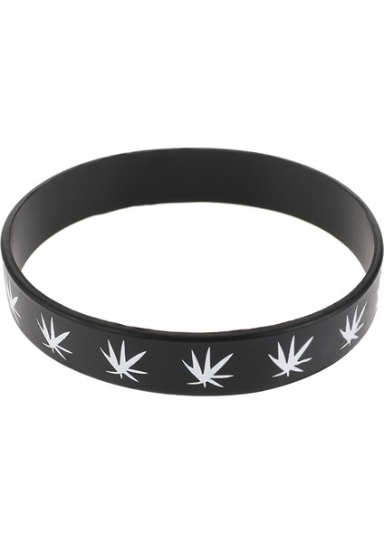 Bk 1 Adet Uyarı Farkındalığı Gökkuşağı Silikon Kauçuk Bileklik Armband (Yurt Dışından)