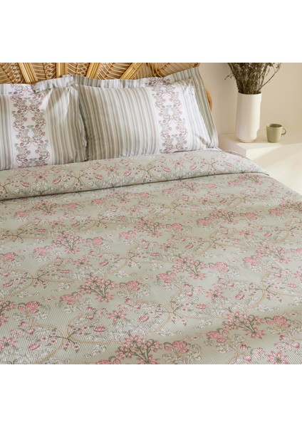 Empres %100 Pamuk Tek Kişilik Pike Takımı Adaçayı fırsatları