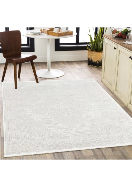Çırağan Koleksiyonu Mikrofiber Iplik Jüt Taban Lüks Halı