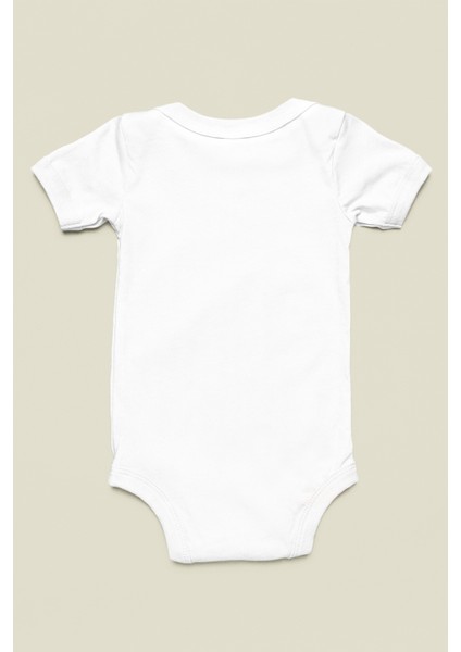 Dünya Bir Yana Dedem Bir Yana ! Yazılı Pamuklu Yumuşak Unisex Çıtçıtlı Body Zıbın