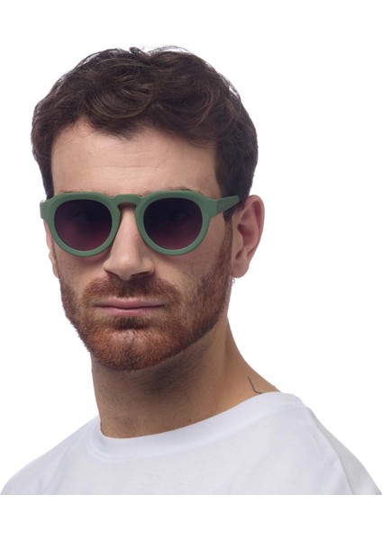 Zeno Round Unisex Verde Güneş Gözlüğü Siyah Degrade fiyatları