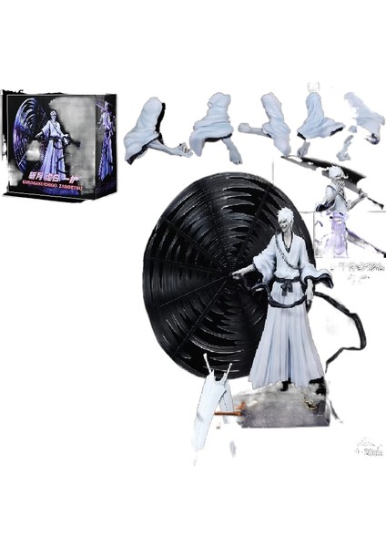 Shinigami Gk Hoba Bin Yıllık Kan Savaşı Dönen Bıçak Beyaz Saç Model Kutulu Figür (Yurt Dışından)
