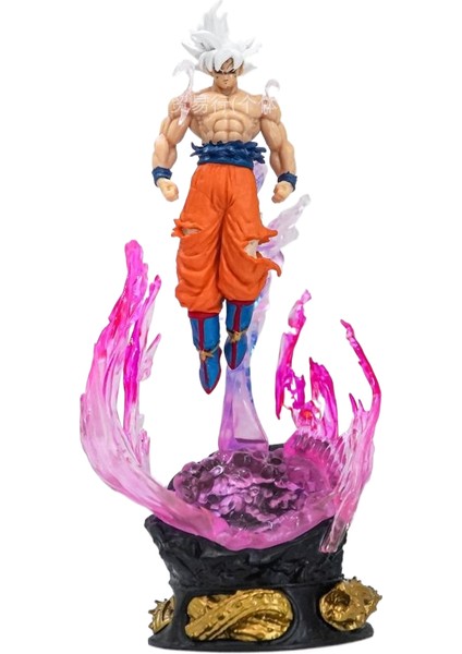 Dragon Ball Goku Saiyan Model Süs Yanabilir (Yurt Dışından)