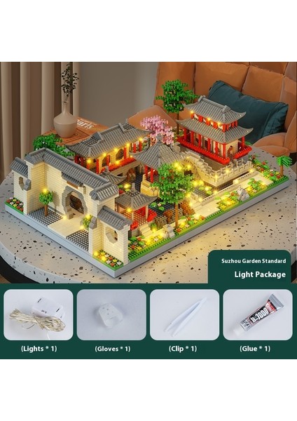 Mikro-Parçacık Yapı Taşları Eğitici Montaj Oyuncakları (Yurt Dışından)