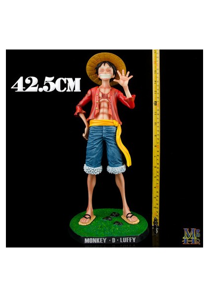 43CM Smiley Luffy El Modeli Figür Heykelcik Hediye (Yurt Dışından)