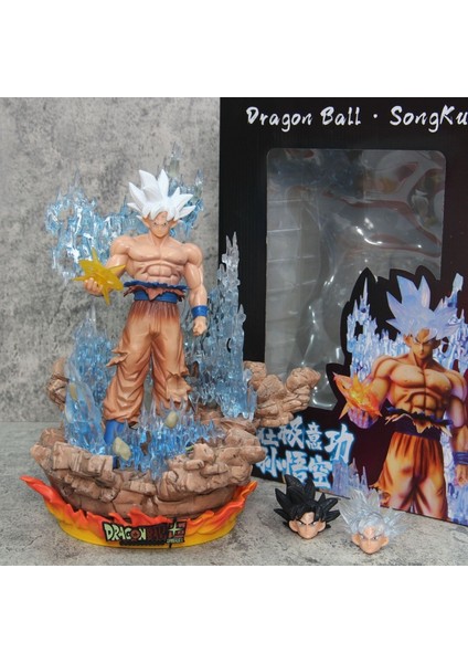 Dragon Ball Kung Fu'nun Aşırı Niyetinden Beri Wukong Bebek Modeli Süsler Heykel Hediye (Yurt Dışından)