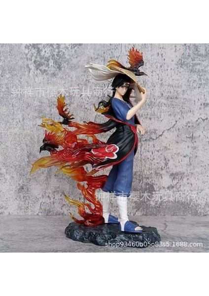 Naruto Uchiha Weasel El Aleti Model Heykeli Hediyesi (Yurt Dışından)