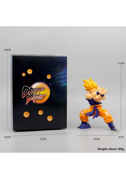 Yedi Dragon Ball Süper Saiyan El Yapmak Için Anime Modeli Çevre Süsleri Heykel Hediye (Yurt Dışından)