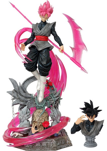 Seven Dragon Ball Cloud Rising Serisi Şeftali Kırmızı Goku El Kuklası Modeli Süs Heykeli Hediyesi (Yurt Dışından) modelleri