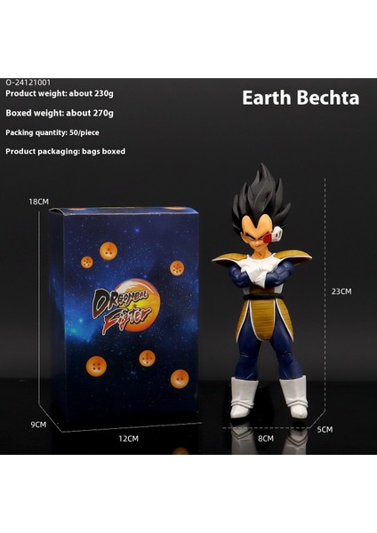 Yedi Dragon Ball Süper Saiyan El Yapmak Için Anime Modeli Çevre Süsleri Heykel Hediye (Yurt Dışından)