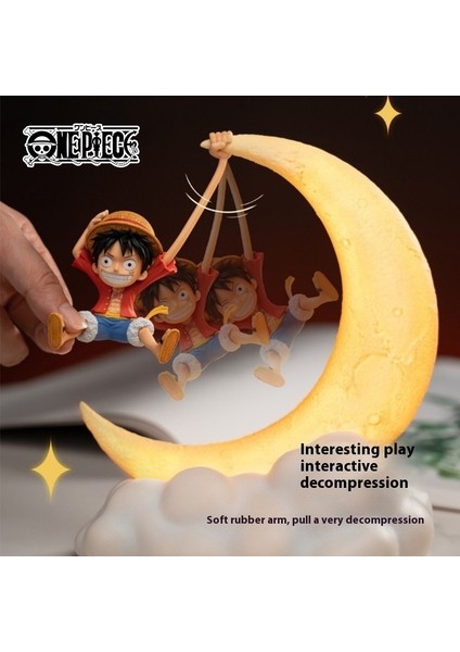 Hırsızlar Kralı Luffy Küçük Işık El Kuklası Modeli Süs Heykeli Hediye (Yurt Dışından) fiyatları