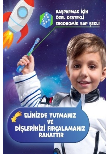 Junior So Happy 5 Yaş Soft Yumuşak Kıllar Süt Dişleri Için Özel Başlık